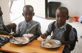 Children in Haiti