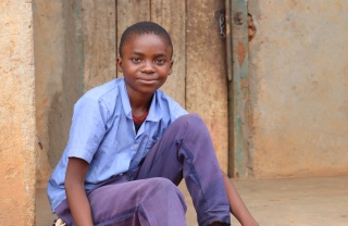 Boy in Zambia