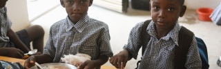 Children in Haiti