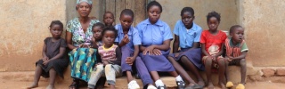 Family in Zambia