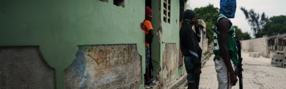 Gang violence in Haiti