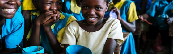 children with meals