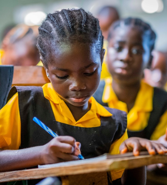 Student in Liberia