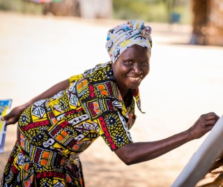 Magdelene Natapar Naumo is a teacher in Turkana.