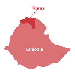 Map of Ethiopia