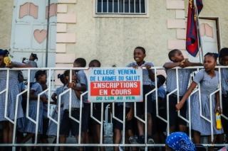 Haitian children