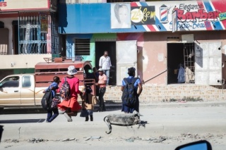 Haitian child