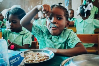 Haitian child