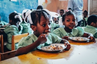 Haitian child