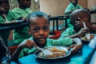 Haitian child