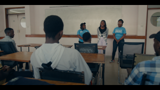 Lettie and youth ambassadors