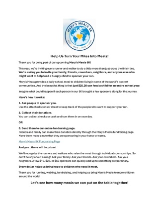 Sponsorship Letter